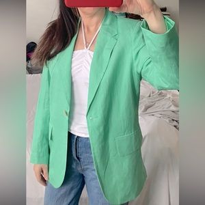 H&M linen blend blazer
